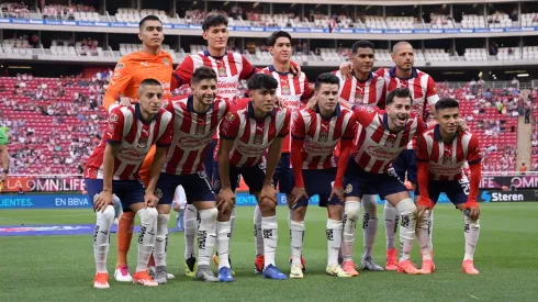 Alineación de Chivas vs. Toluca.
