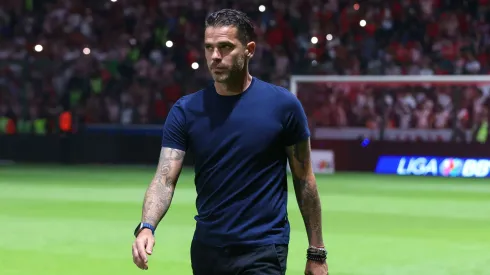 Fernando Gago durante el juego en Toluca.
