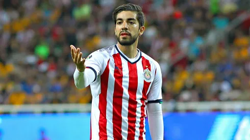 Rodolfo Pizarro y un guiño a Chivas.
