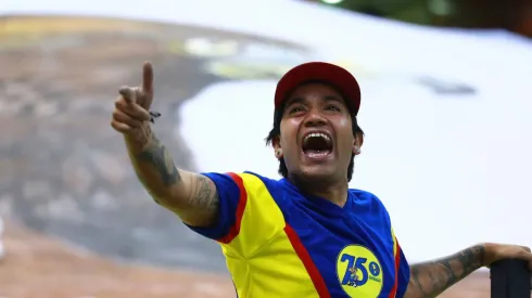 Afición del América en el estadio.
