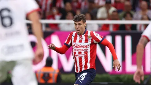 Barajas en su primer juego con Chivas.

