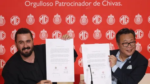 El día que Amaury Vergara hizo oficial a MG como sponsor.
