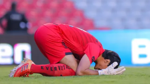 Toño Rodríguez en juego de Xolos.
