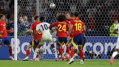 Dani Olmo salvó a España sobre el final del partido.
