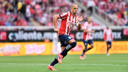 Javier "Chicharito" Hernández en el partido contra Toluca, en la primera jornada del Torneo Apertura 2024.
