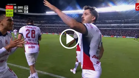 Alan Mozo anotó su primer gol del Apertura 2024 con las Chivas
