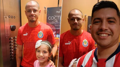 El afortunado aficionado de Chivas que se topó en Tijuana con Chicharito Hernández en un elevador
