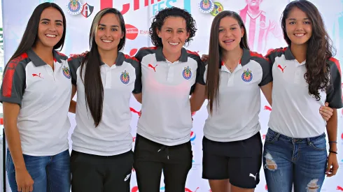 Las rojiblancas que fueron campeones en el 2017.
