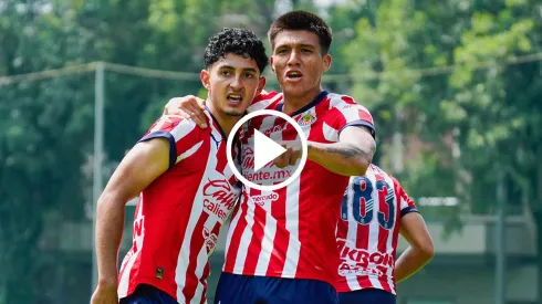 Daniel Cervantes anotó para Chivas.
