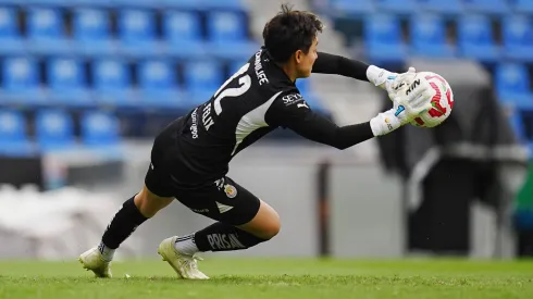 Blanca Félix en el partido entre Chivas de Guadalajara y América en la Jornada 10 del Apertura 2024 de la Liga MX Femenil.
