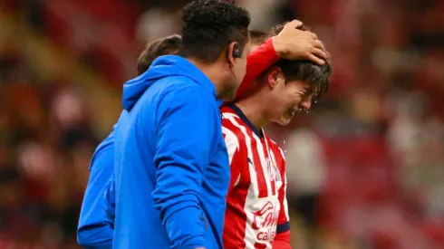 Armando González salió del campo ante Rayados.
