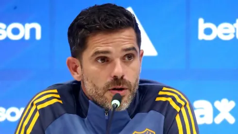 Gago ya con Boca Juniors.
