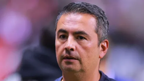 Arturo Ortega en el juego contra Puebla.
