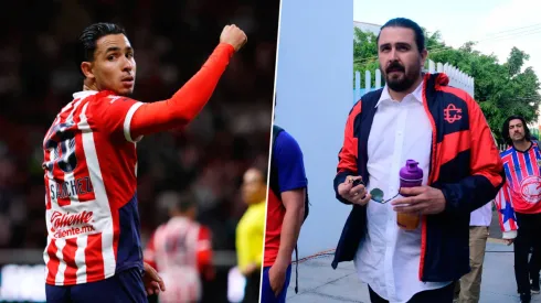 Benja Sánchez defiende a Amaury Vergara.
