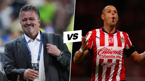 Chicharito le negó entrevista a Hermosillo.
