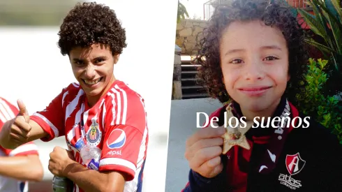 Chino Huerta se olvida de sus inicios en Chivas.
