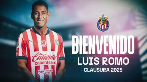 Luis Romo por fin fue anunciado como refuerzo de Chivas