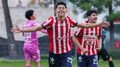 Santiago Sandoval, la figura de Chivas en Fuerzas Básicas.
