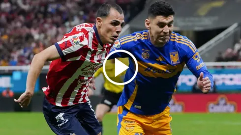 Chivas y Tigres empataron 1 a 1 en el Estadio Akron.
