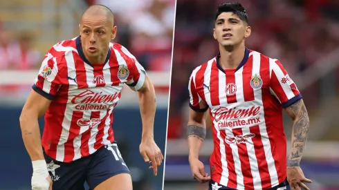 Javier Hernández y Alan Pulido son 2 de los centrodelanteros que tiene a disposición Óscar García Junyent.
