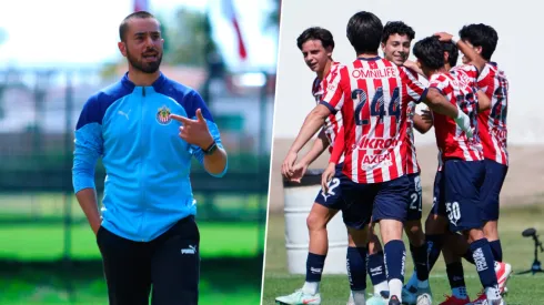 El gran momento de Chivas Sub-19 con Sergio Pinto.
