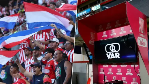 Los aficionados de Chivas criticaron el accionar de los árbitros ante Toluca.
