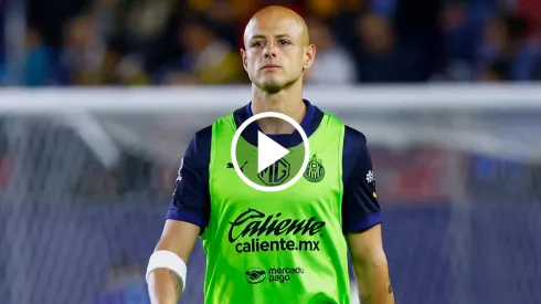 Chicharito Hernández volvió a ser titular en el partido contra Pumas.
