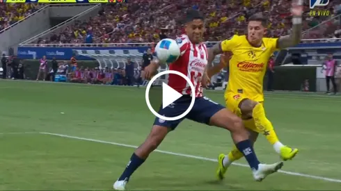 Por eso no se marcó penalti de Luis Romo en Chivas vs. América