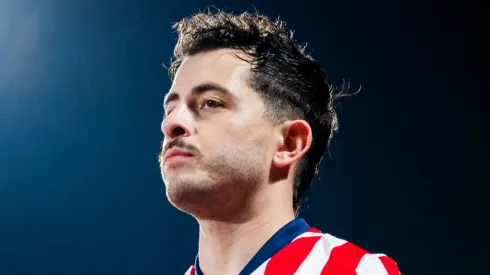 Alan Mozo tras derrotar al América.
