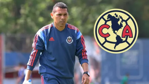Zapopan, Jalisco, 24 de Mayo de 2015. Director técnico, Ramón Morales, durante el partido Semifinal Vuelta de la categoria Sub20 del Torneo de Clausura 2015, entre las Chivas Rayadas del Guadalajara y los Esmeraldas de León, celebrado en las instalaciones de Verde Valle. Foto: Imago7/Alejandra Suárez.
