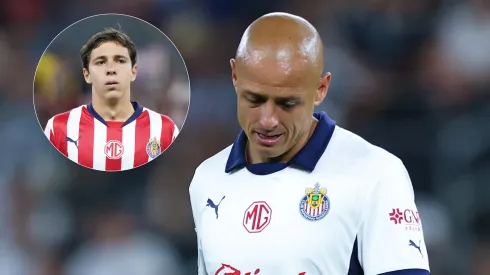 Chicharito Hernández le reclamó fuerte a Mateo Chávez.

