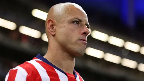 Chicharito Hernández no jugó ante Atlas.

