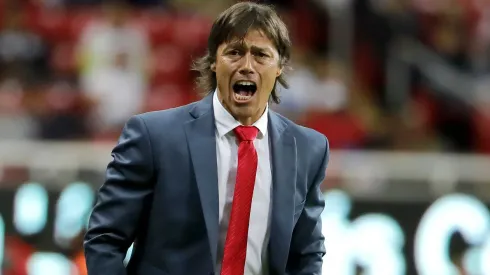 Matías Almeyda habló de su gran deuda como técnico. 
