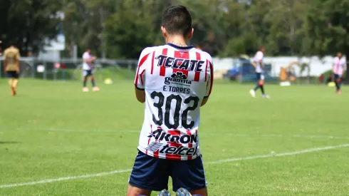 Edson Torres, ex Chivas que supo destacar en Fuerzas Básicas.
