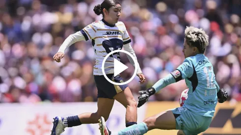 La doble atajada de Blanca Félix.
