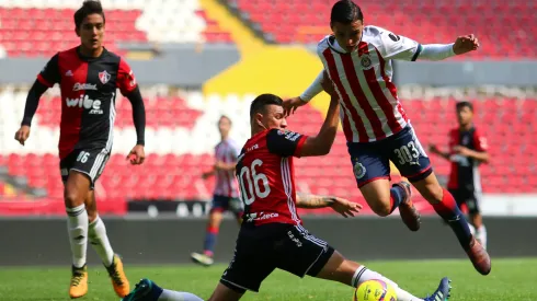 Fernando Monarrez con Chivas Sub-23.
