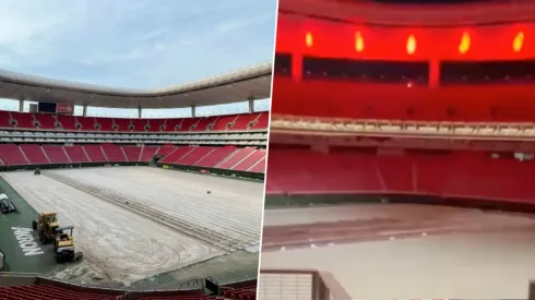 Así luce el Estadio Akron.
