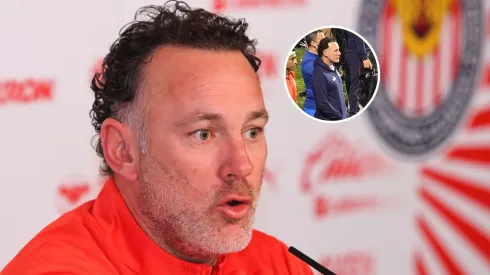 Gabriel Milito mostró su compromiso con el trabajo en Chivas y estuvo analizando al próximo rival.
