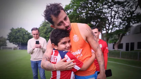 La visita de Hernán a Verde Valle para conocer a todos en Chivas