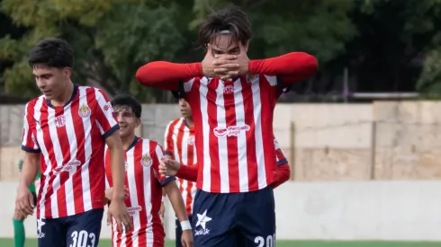 Brandon Brocksom, autor de un hat-trick en 16 minutos.
