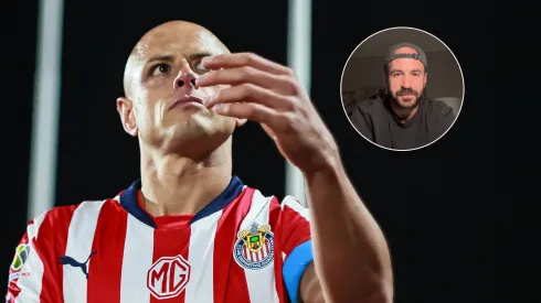 Marc Crosas se burla de Chicharito Hernández.

