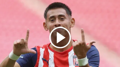 Santiago Sandoval se estrenó de la mejor manera en Tapatío vs. Atlético La Paz. 
