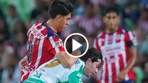 Chivas pierde con Santos Laguna. 
