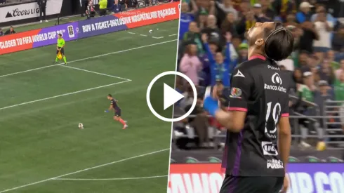 Ricardo Marín falló penal decisivo para Puebla en Leagues Cup 2025.
