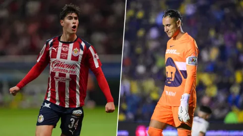 'La Hormiga' González y Keylor Navas (Foto: Imago7
