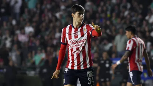 León, Guanajuato, 28 de enero de 2025. , durante el partido correspondiente a la jornada 4 del torneo Clausura 2025 de la Liga BBVA MX, entre los Esmeraldas del León y las Chivas Rayadas del Guadalajara, realizado en el estadio León. Foto: Imago7/Duilio Muñoz
