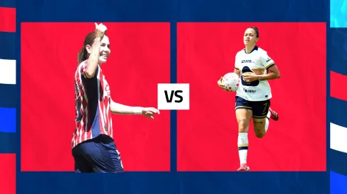 Chivas Femenil enfrenta Pumas por el Apertura 2025. 
