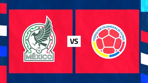 México vs. Colombia en amistoso internacional por la fecha FIFA. 
