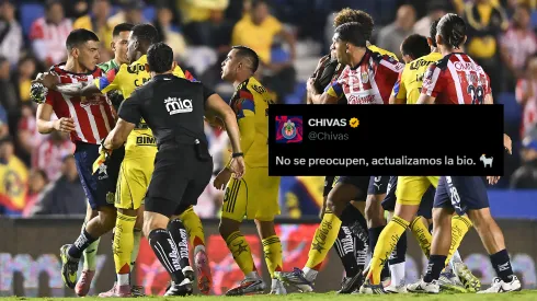 Chivas y América reavivaron la rivalidad en redes sociales.
