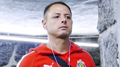 Ciudad de México, 5 de octubre de 2025. Javier Hernández "Chicharito", durante el partido correspondiente a la jornada 12 del torneo Apertura 2025 de la Liga BBVA MX, entre los Pumas de la UNAM y las Chivas Rayadas del Guadalajara, realizado en el estadio Olímpico Universitario. Foto: Imago7/ Manlio Contreras
